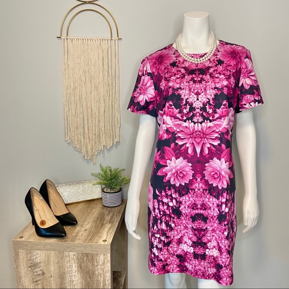 Michael Kors Dresses & Skirts - Michael Kors | Pink Plus Size Floral Dress
